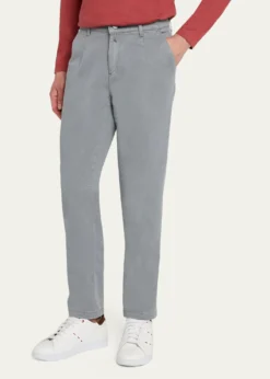 KitonMen's Pleated Straight-Fit Pants