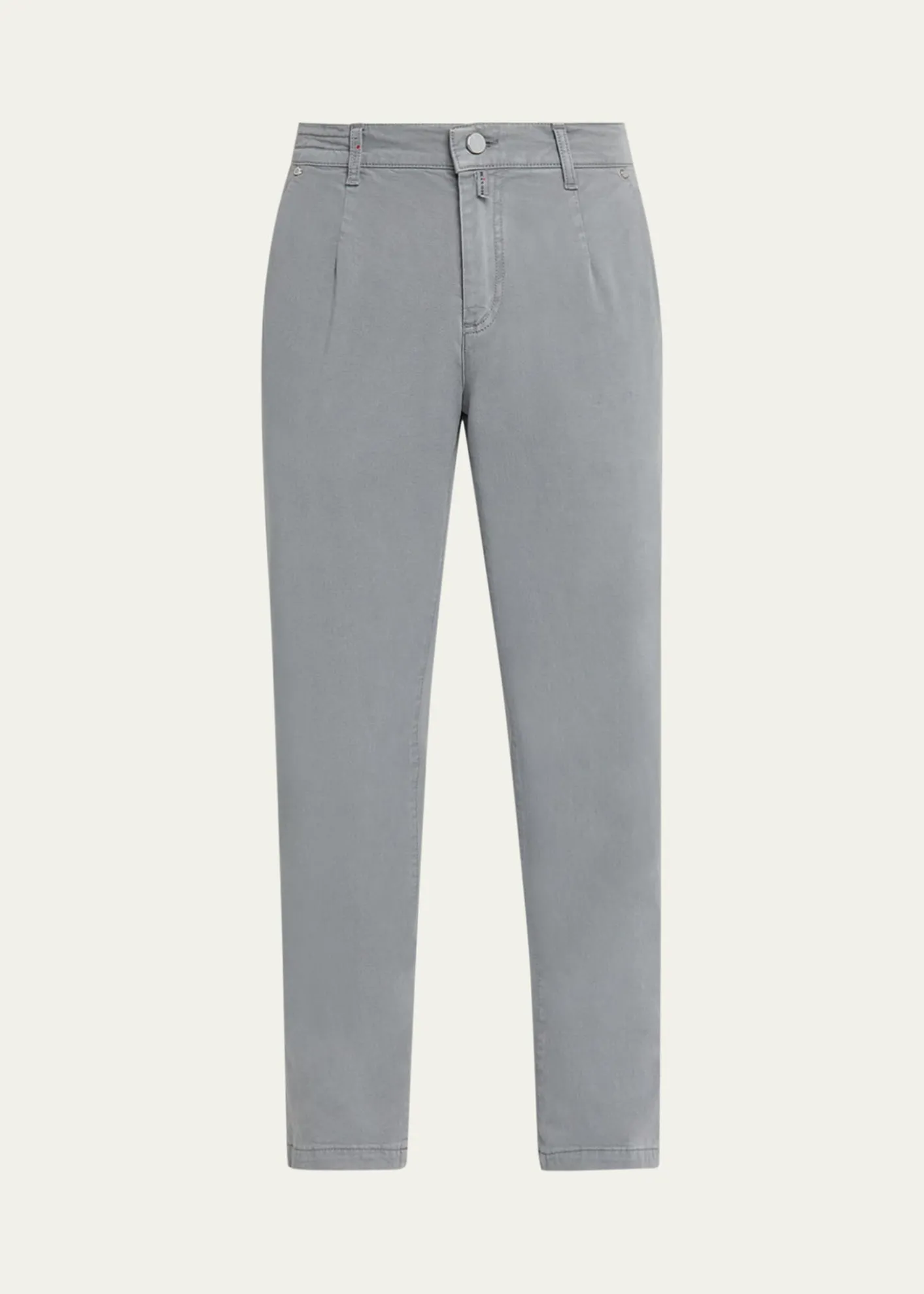 KitonMen's Pleated Straight-Fit Pants