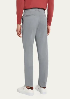KitonMen's Pleated Straight-Fit Pants