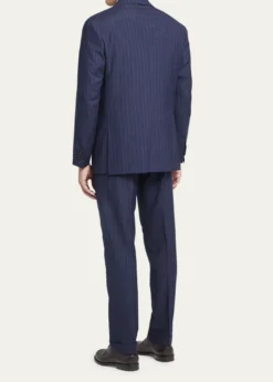 KitonMen's Shadow Stripe Suit