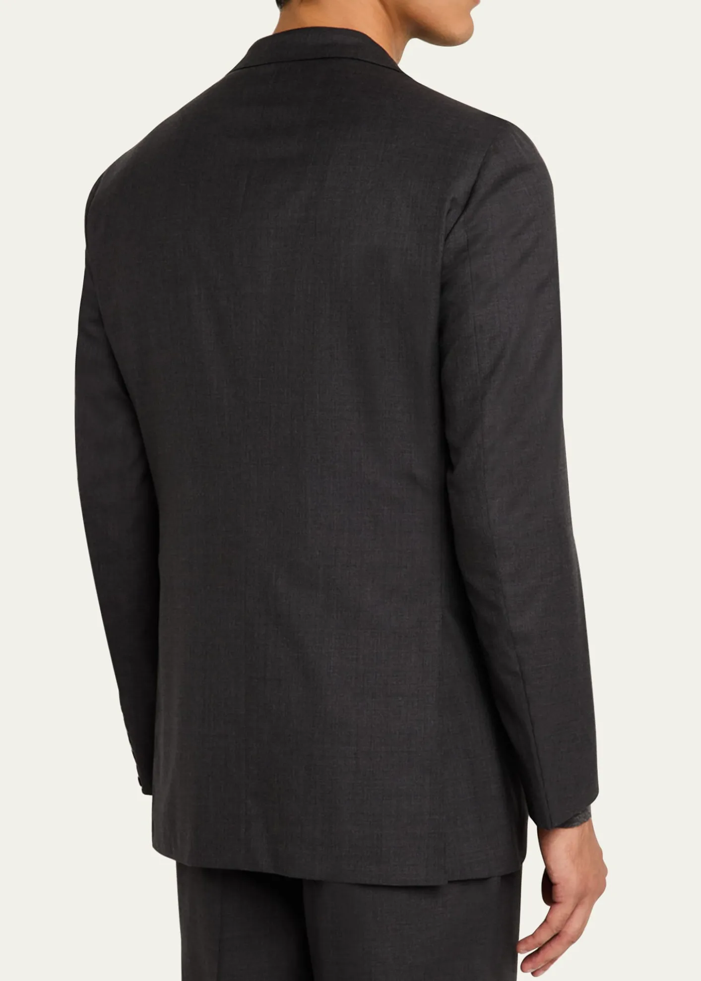KitonMen's Solid Wool-Silk Suit