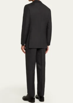 KitonMen's Solid Wool-Silk Suit