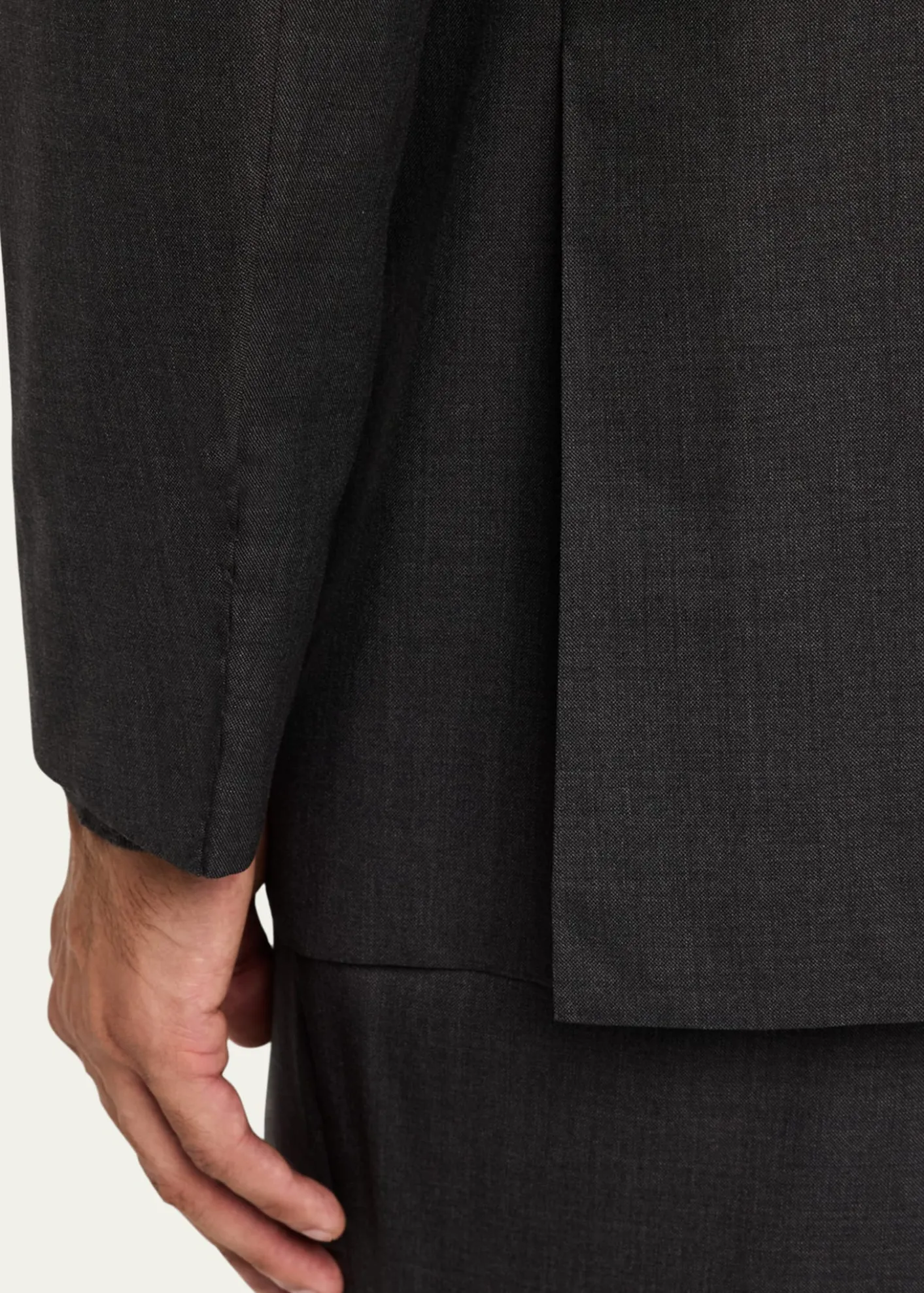 KitonMen's Solid Wool-Silk Suit