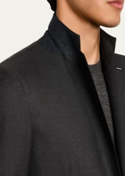 KitonMen's Solid Wool-Silk Suit