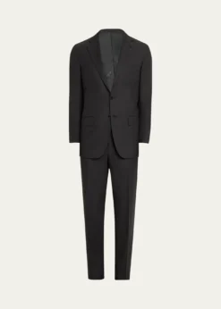 KitonMen's Solid Wool-Silk Suit