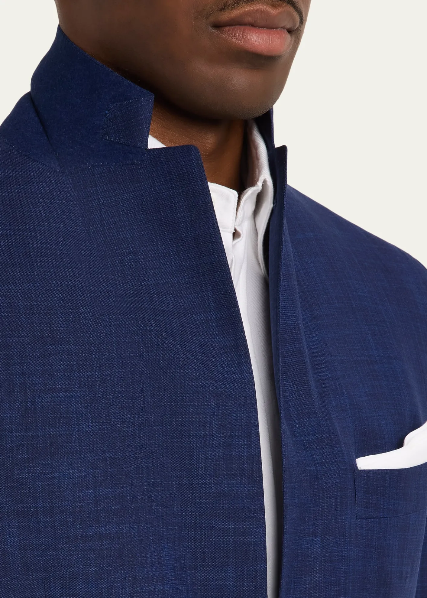KitonMen's Textured Check Wool and Silk Two-Piece Suit