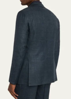 KitonMen's Tonal Plaid Cashmere Two-Piece Suit