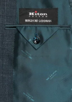 KitonMen's Tonal Plaid Cashmere Two-Piece Suit