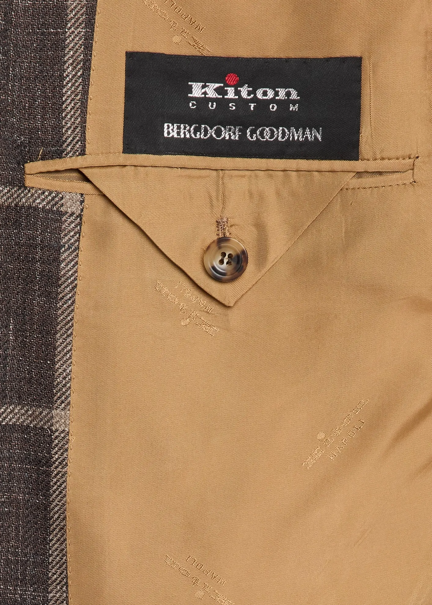 KitonMen's Windowpane Cashmere and Silk Single-Breasted Sport Coat