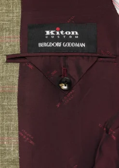 KitonMen's Windowpane Cashmere Blend Suit