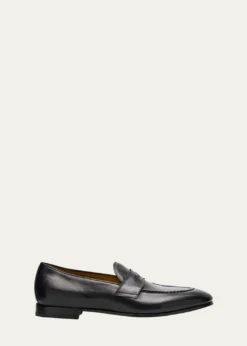 KitonMen's Calfskin Penny Loafers