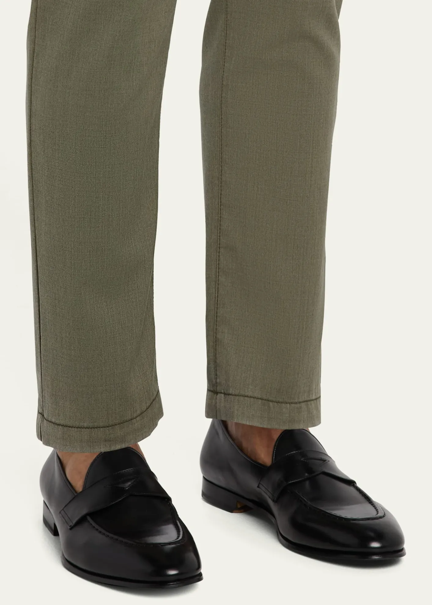 KitonMen's Calfskin Penny Loafers