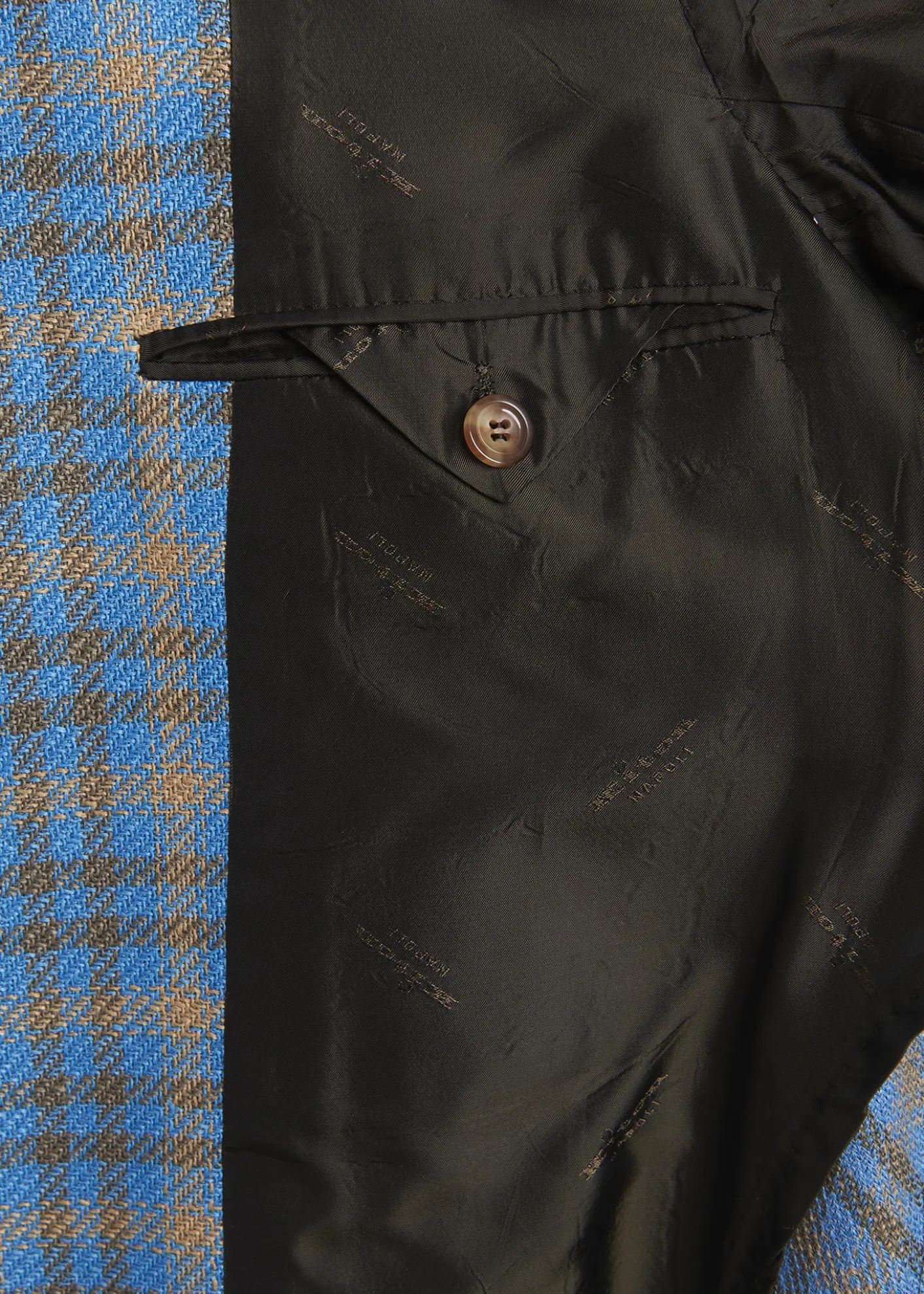 KitonMen's Cashmere and Linen Graph Check Sport Coat