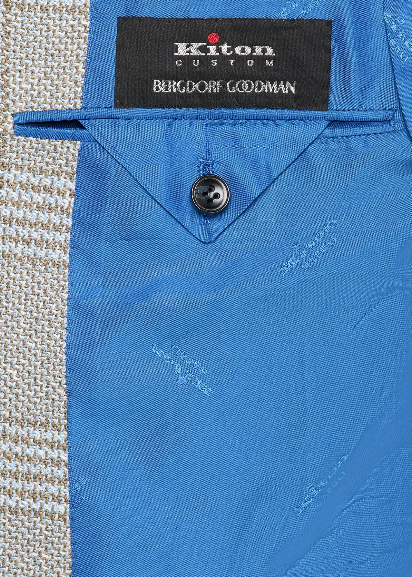 KitonMen's Cashmere and Linen Houndstooth Check Sport Coat