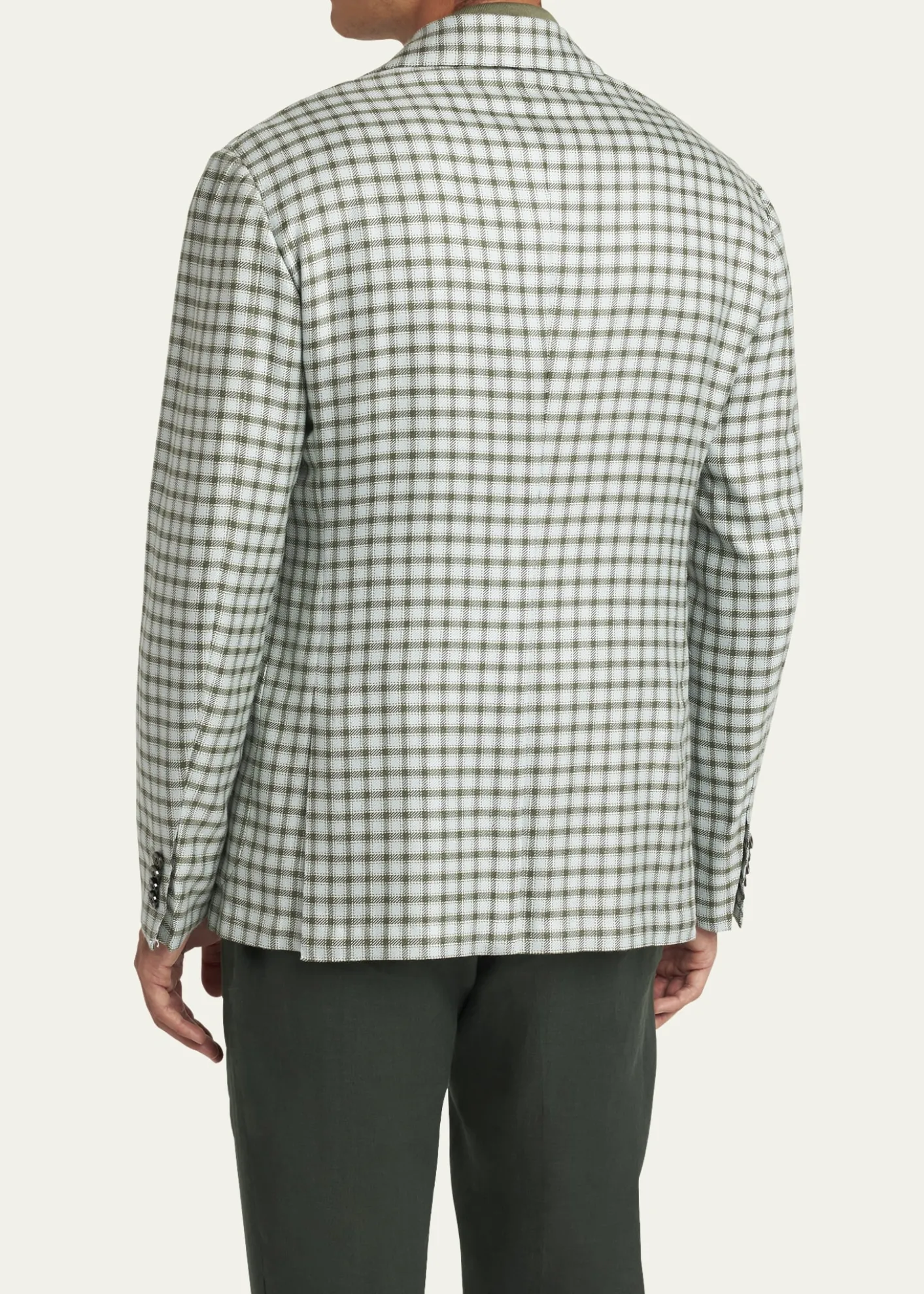KitonMen's Cashmere-Blend Check Sport Coat