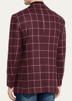 KitonMen's Cashmere Check Sport Coat