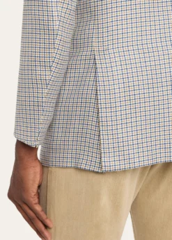 KitonMen's Cashmere, Silk and Linen Houndstooth Check Sport Coat