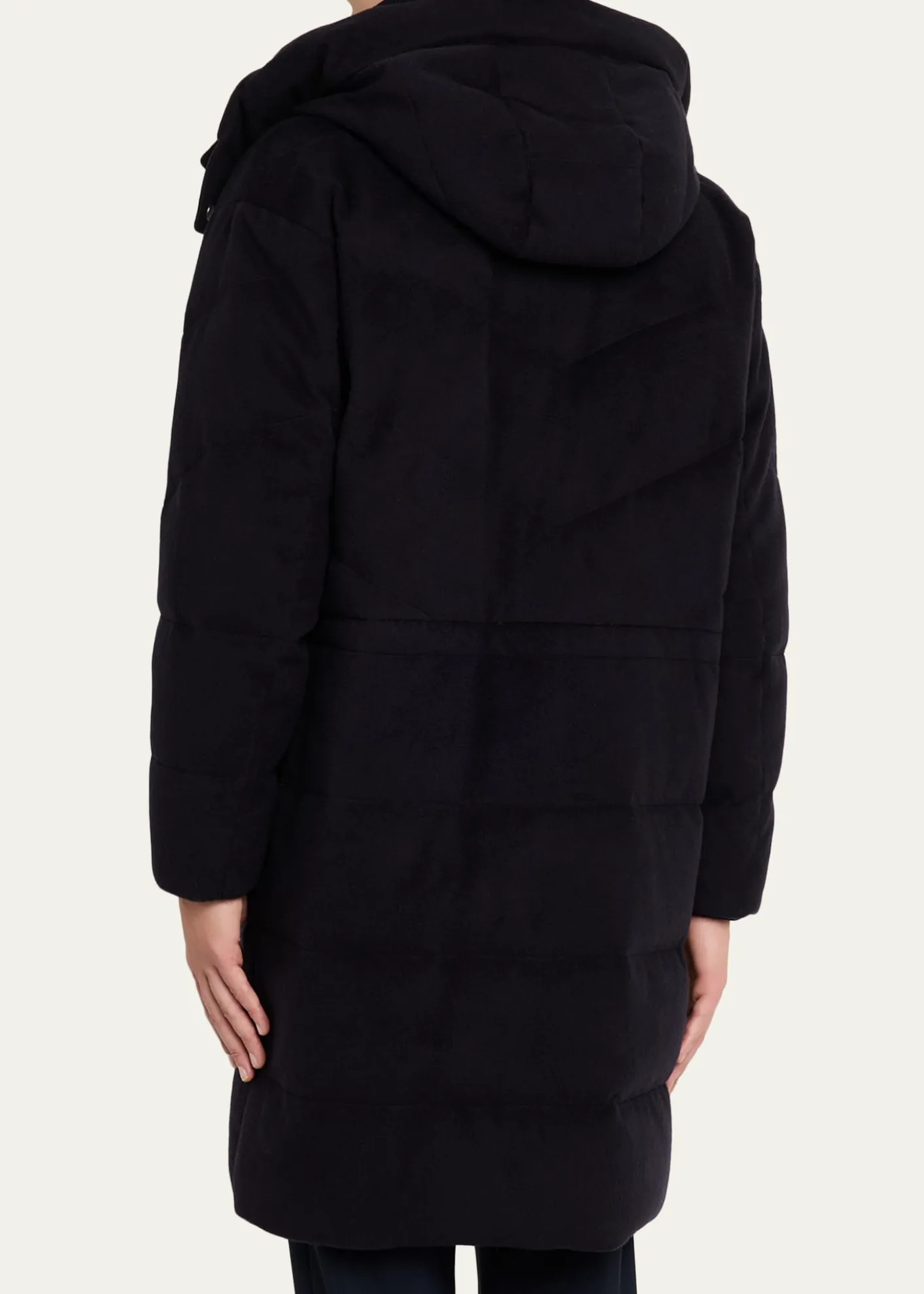 KitonMen's Cashmere & Wool Down Parka Jacket
