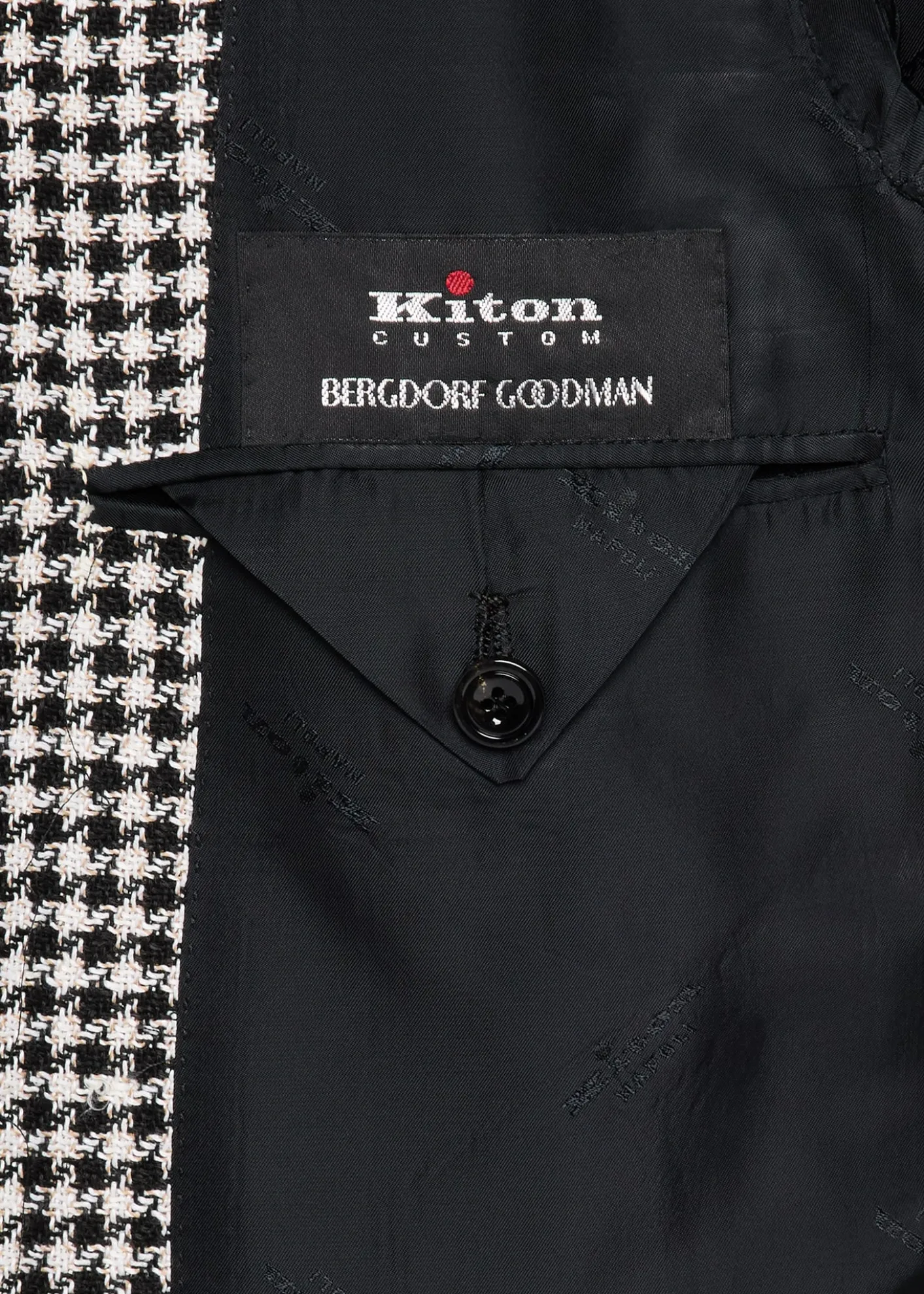 KitonMen's Check Cashmere-Linen Sport Coat