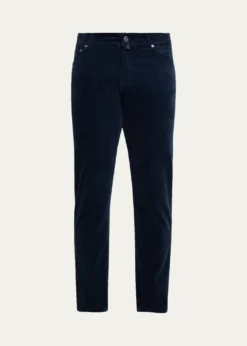 KitonMen's Corduroy Straight Fit Five-Pocket Pants