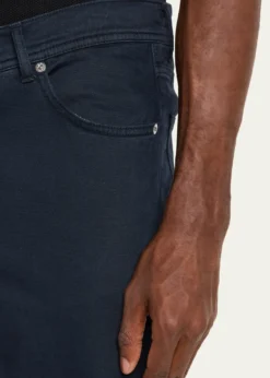 KitonMen's Cotton and Cashmere Stretch Slim Five-Pocket Pants