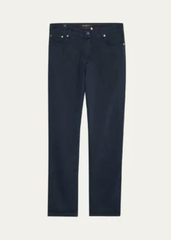 KitonMen's Cotton and Cashmere Stretch Slim Five-Pocket Pants