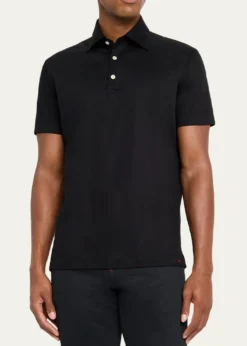 KitonMen's Cotton Classic-Fit Polo Shirt