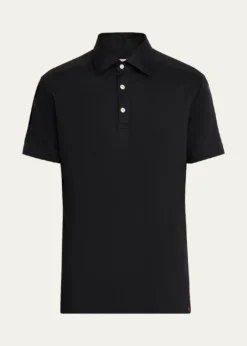 KitonMen's Cotton Classic-Fit Polo Shirt