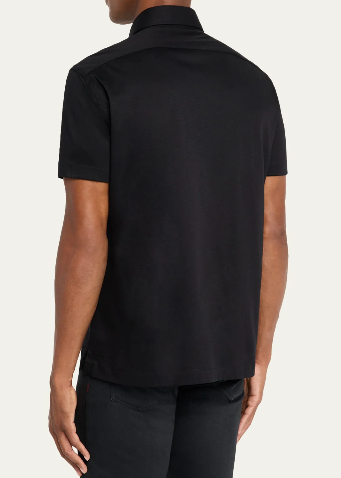 KitonMen's Cotton Classic-Fit Polo Shirt