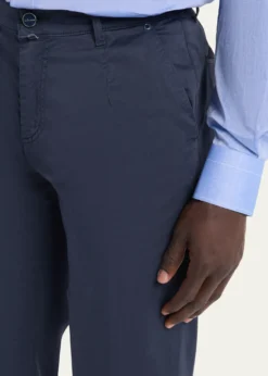 KitonMen's Cotton Poplin Slim Four-Pocket Pants