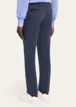 KitonMen's Cotton Poplin Slim Four-Pocket Pants