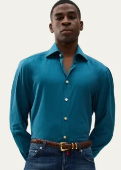 KitonMen's Cotton Sport Shirt