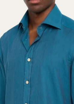 KitonMen's Cotton Sport Shirt