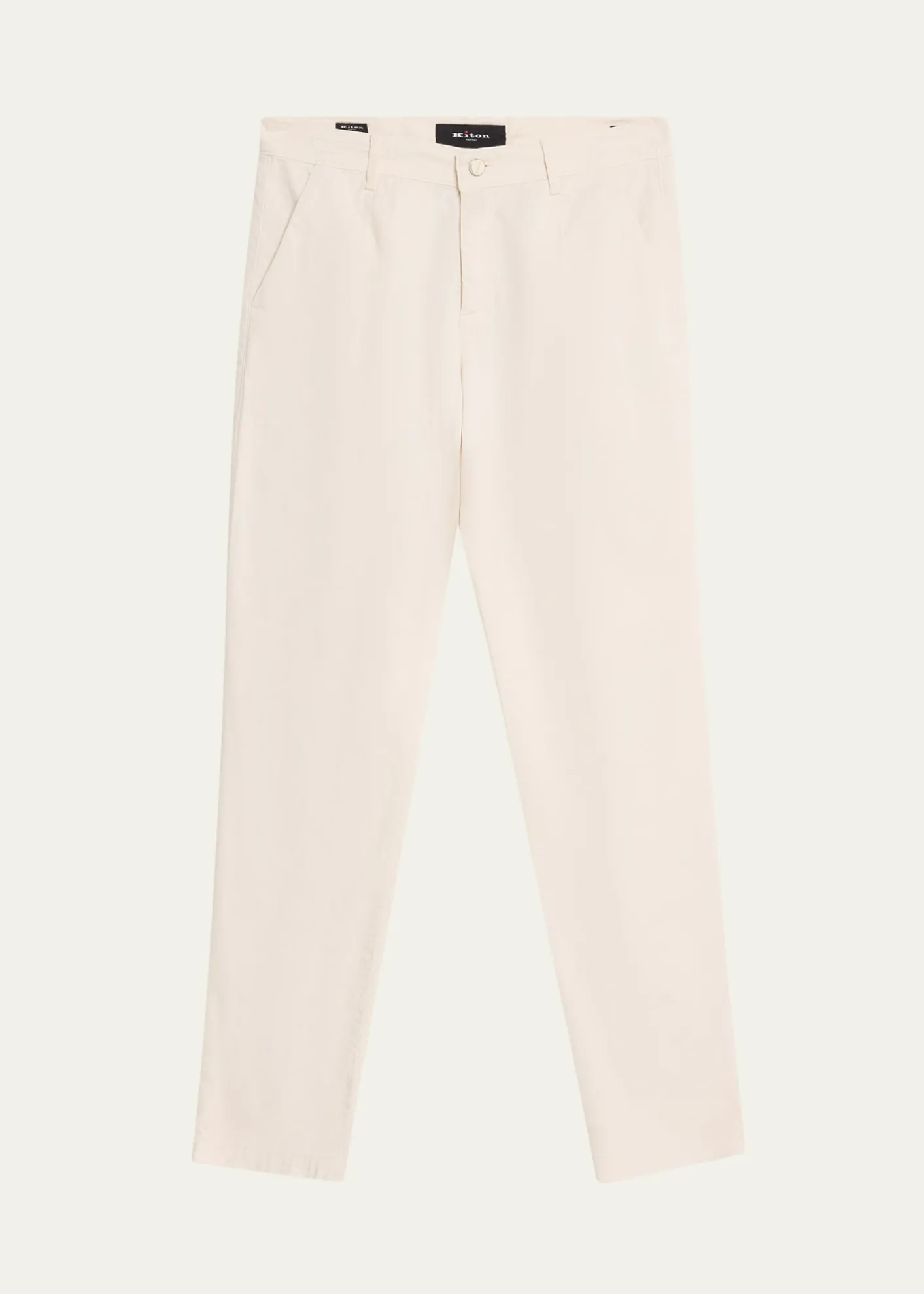 KitonMen's Cotton Stretch Slim Four-Pocket Pants