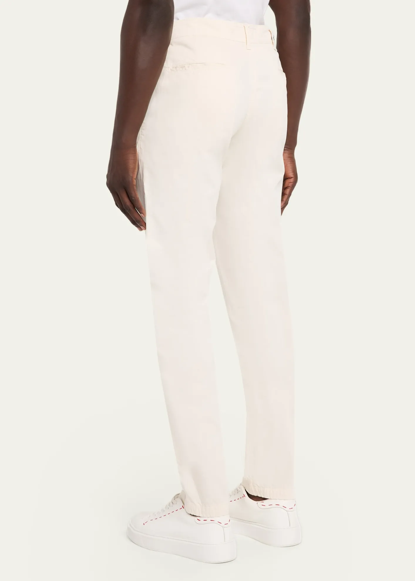 KitonMen's Cotton Stretch Slim Four-Pocket Pants