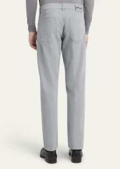 KitonMen's Cotton Stretch Slim Five-Pocket Pants