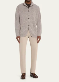 KitonMen's Linen Blend Jacket