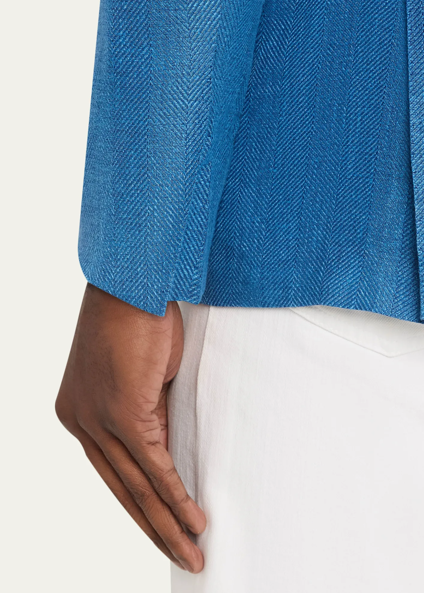 KitonMen's Linen, Cashmere and Silk Herringbone Sport Coat