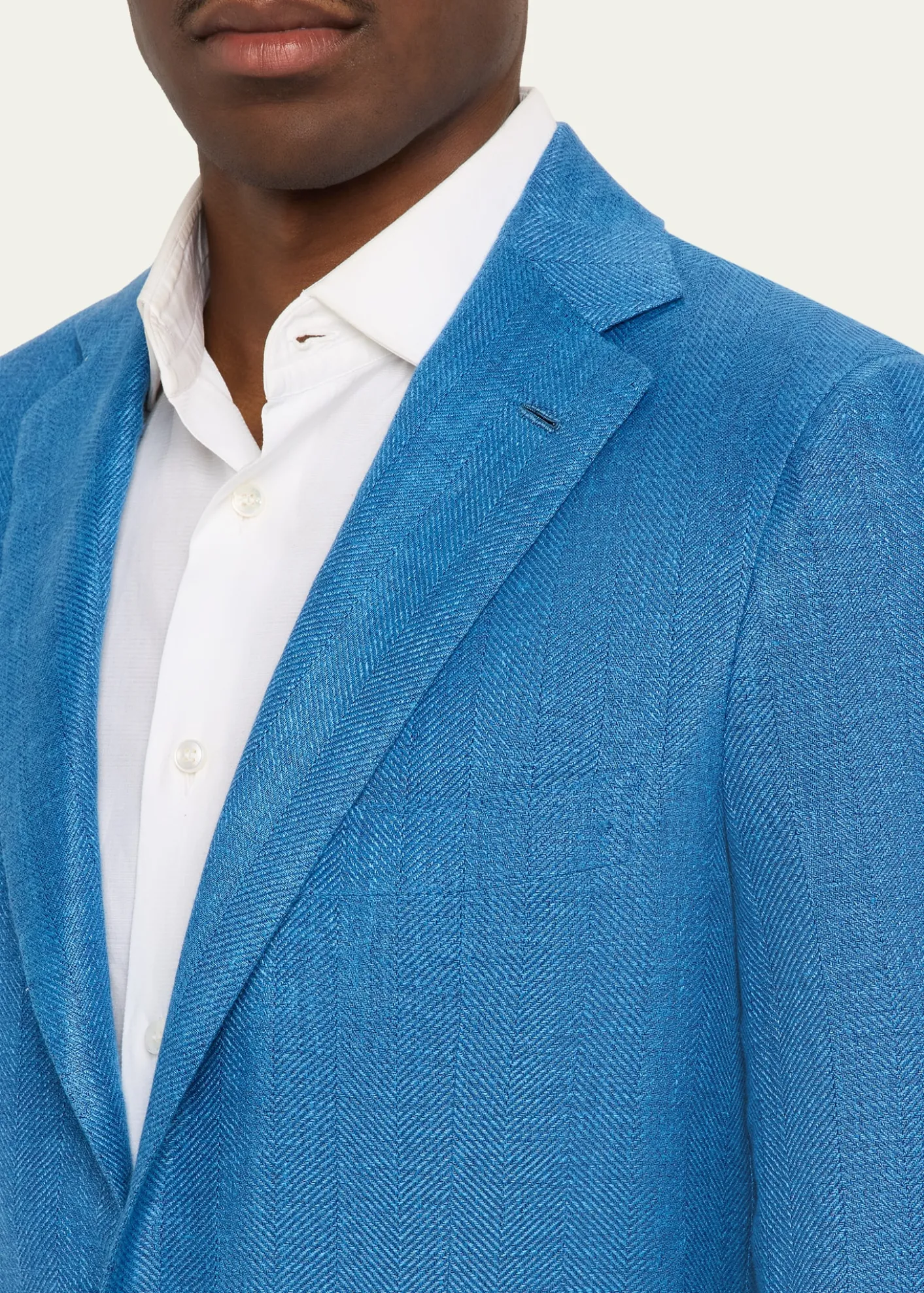 KitonMen's Linen, Cashmere and Silk Herringbone Sport Coat