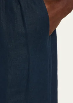 KitonMen's Linen Drawstring Shorts