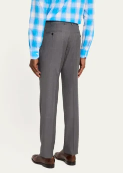 KitonMen's 15 Micron Wool Trousers