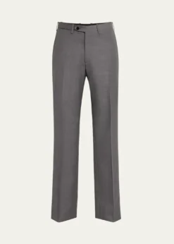 KitonMen's 15 Micron Wool Trousers