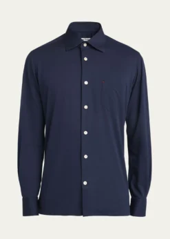 KitonMen's Nerano Cotton Stretch Sport Shirt