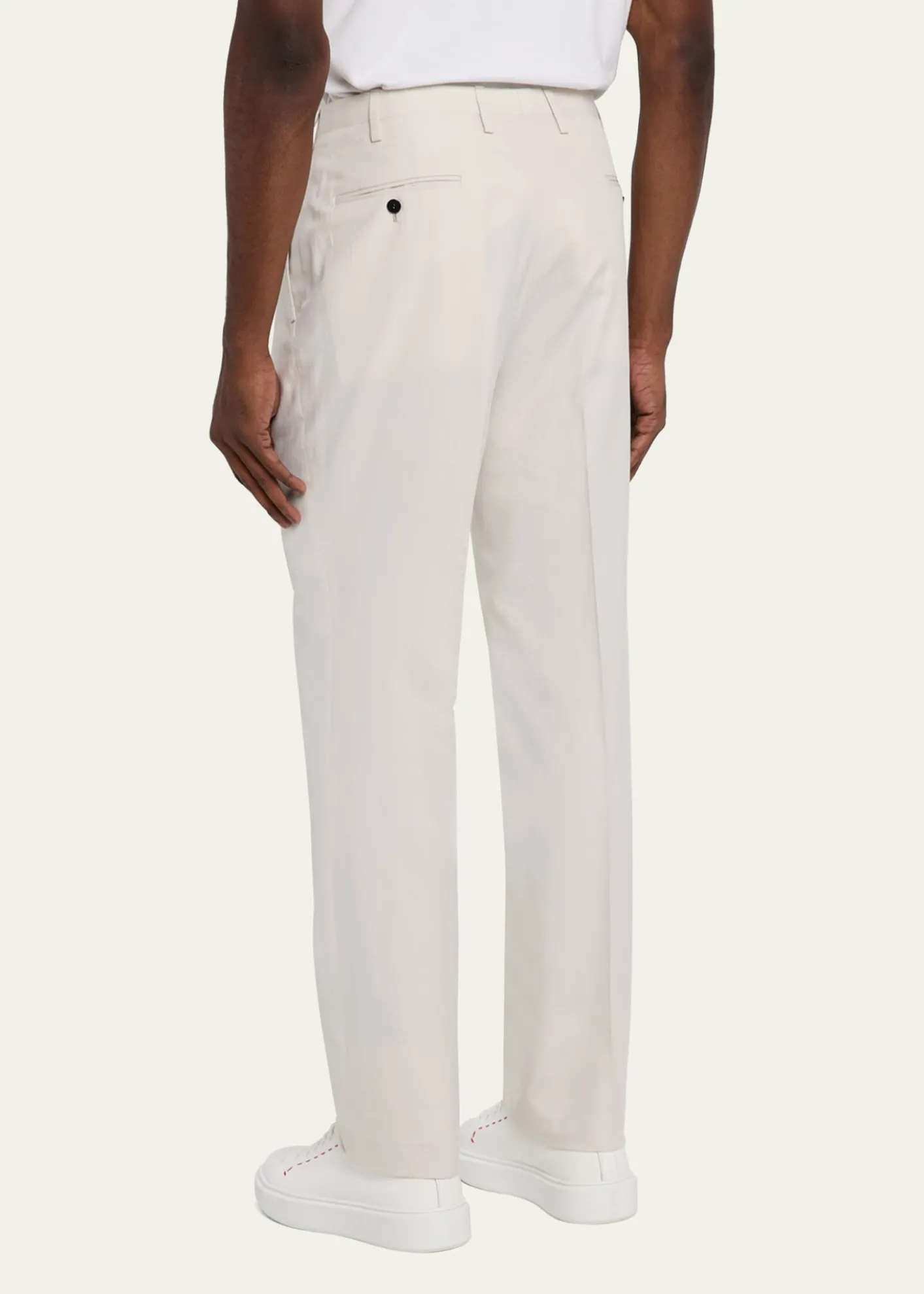 KitonMen's Pleated Twill Pants