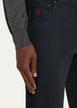 KitonMen's Plus One Slim Stretch Five-Pocket Pants