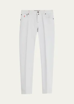 KitonMen's Plus One Slim Stretch Five-Pocket Pants