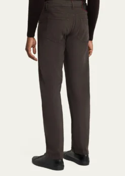 KitonMen's Plus One Straight Leg Five-Pocket Pants
