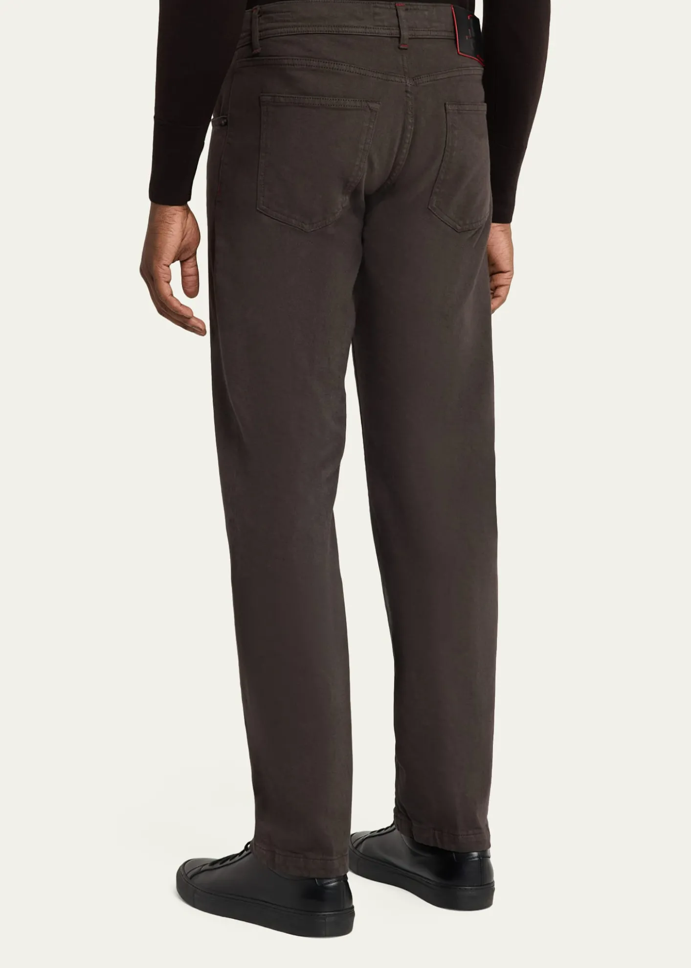 KitonMen's Plus One Straight Leg Five-Pocket Pants