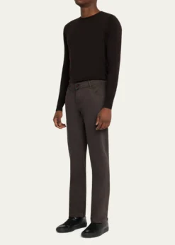 KitonMen's Plus One Straight Leg Five-Pocket Pants