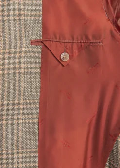KitonMen's Prince of Wales Cashmere and Linen Sport Coat
